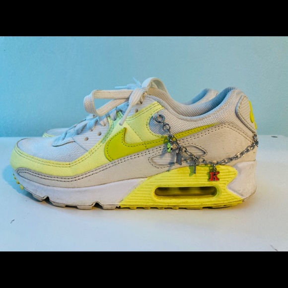 Nike Shoes | Wmns Nike Air Max 90 SE 'Princess Charming' (Yellow) | Color: White/Yellow | Size: 7 | Lexi_Belair's Closet